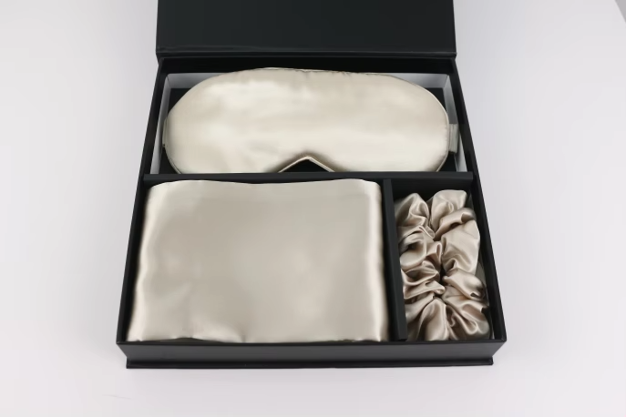 100% Mulberry Silk Luxury Sleep & Hair Care Set (Gift Box)