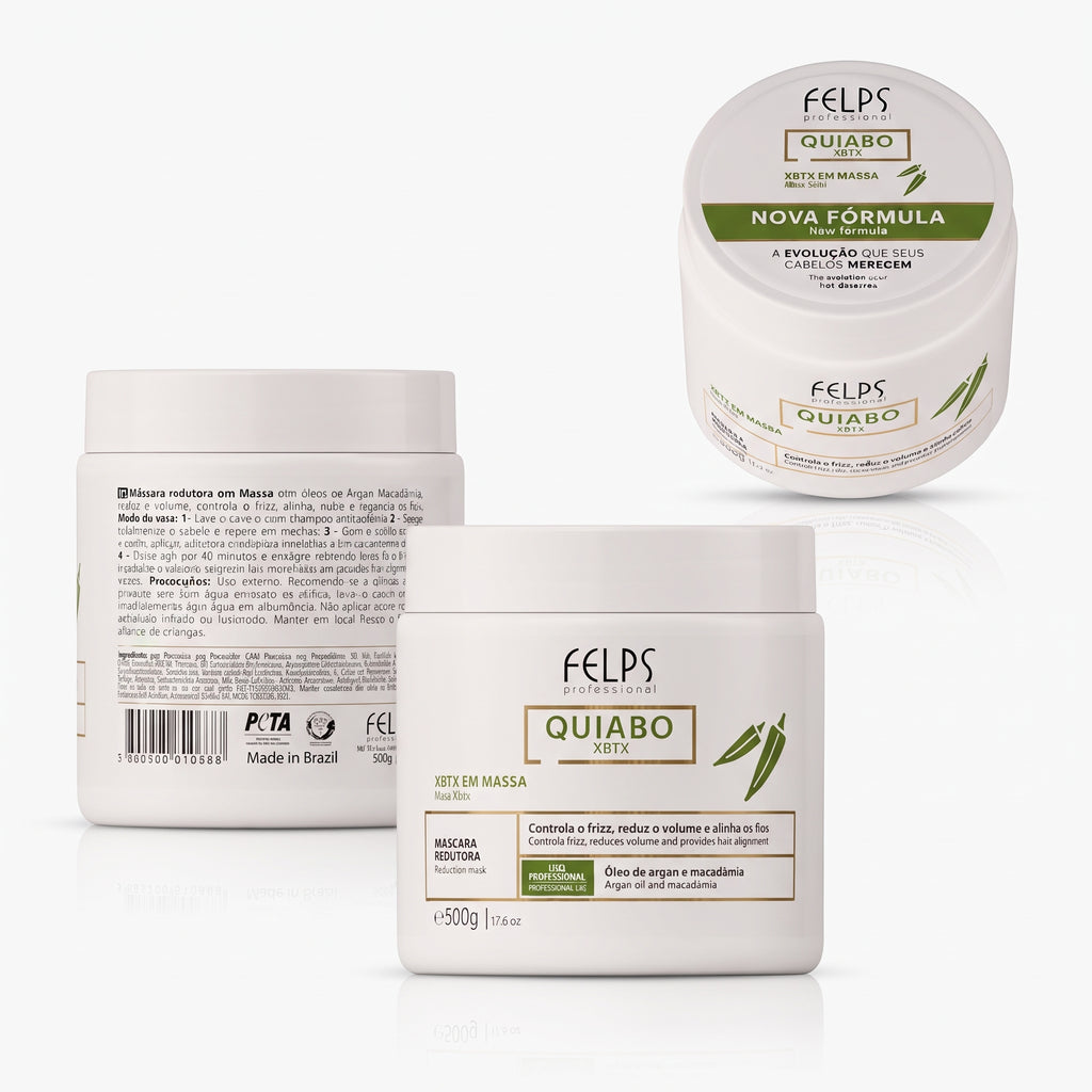 Felps Quiabo Xbtx Hair Mask Mass Treatment 500g