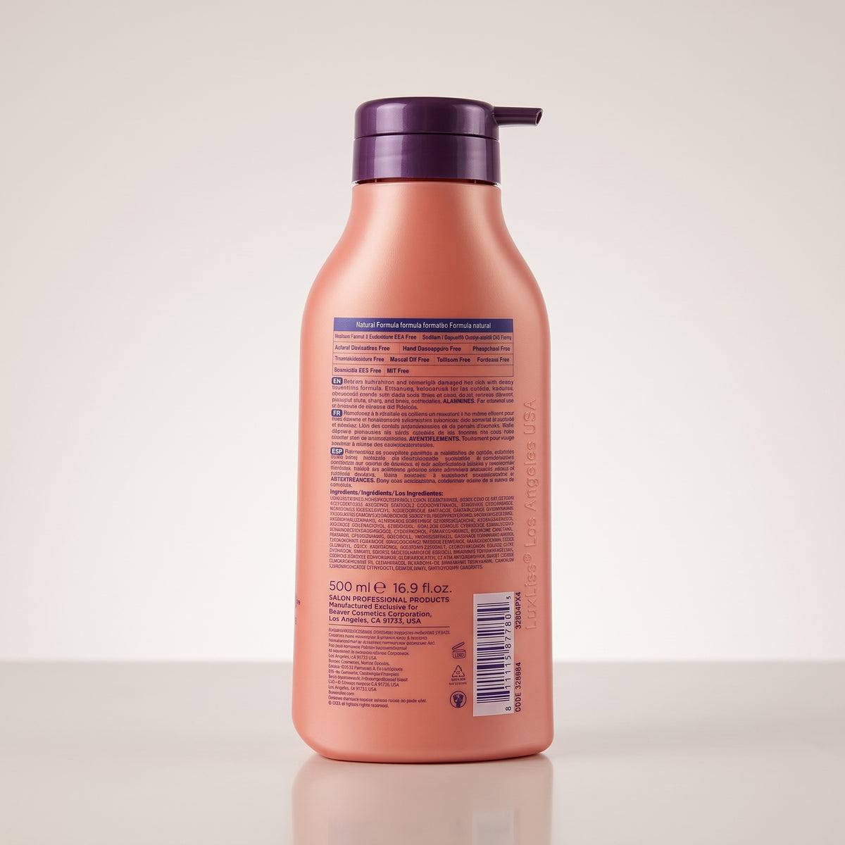 Luxliss Therapy Repairing Keratin & Collagen Shampoo & Conditioner Set – 2 x 500 ml