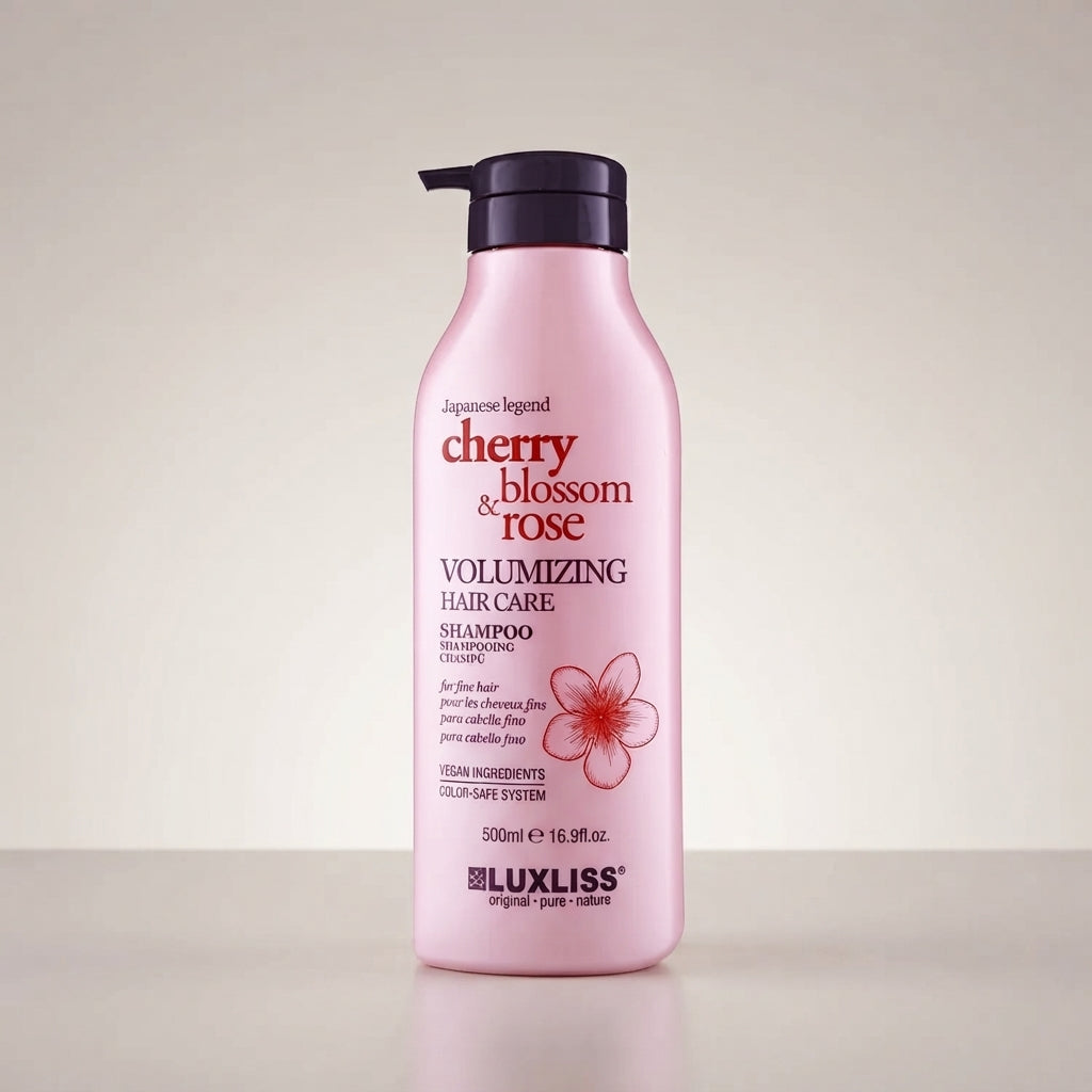 Luxliss Volumizing Hair Care Sulfate-Free Shampoo & Conditioner Set - 2 × 500 ml