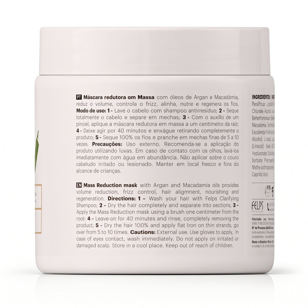 Felps Quiabo Xbtx Hair Mask Mass Treatment 500g