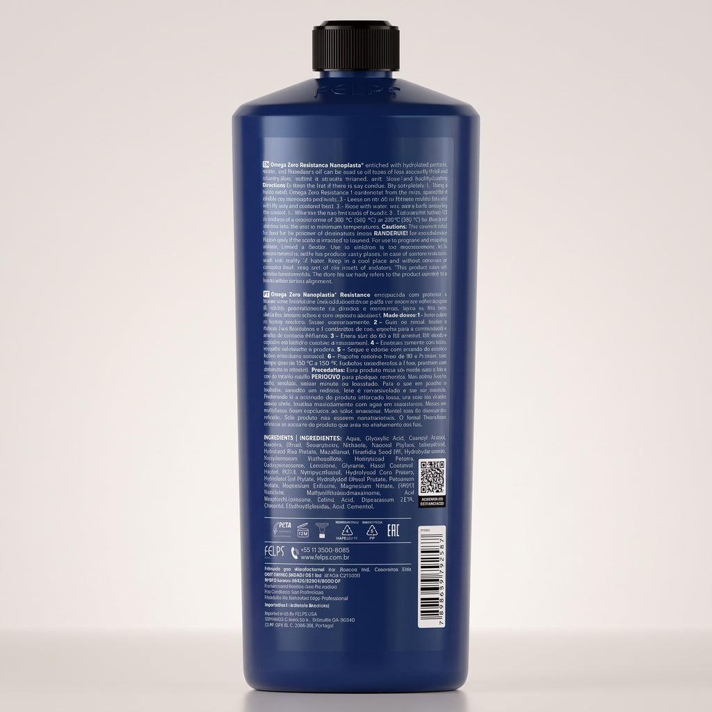 Felps Omega Zero Resistance Hair Nanoplasty - 1L