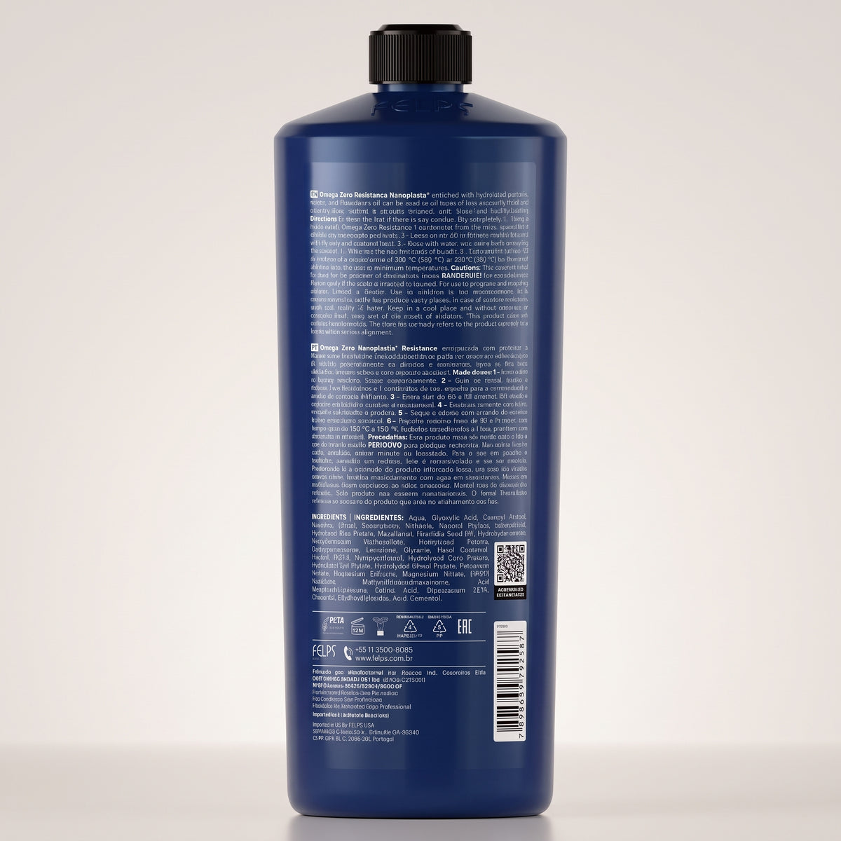 Felps Omega Zero Resistance Hair Nanoplasty - 1L