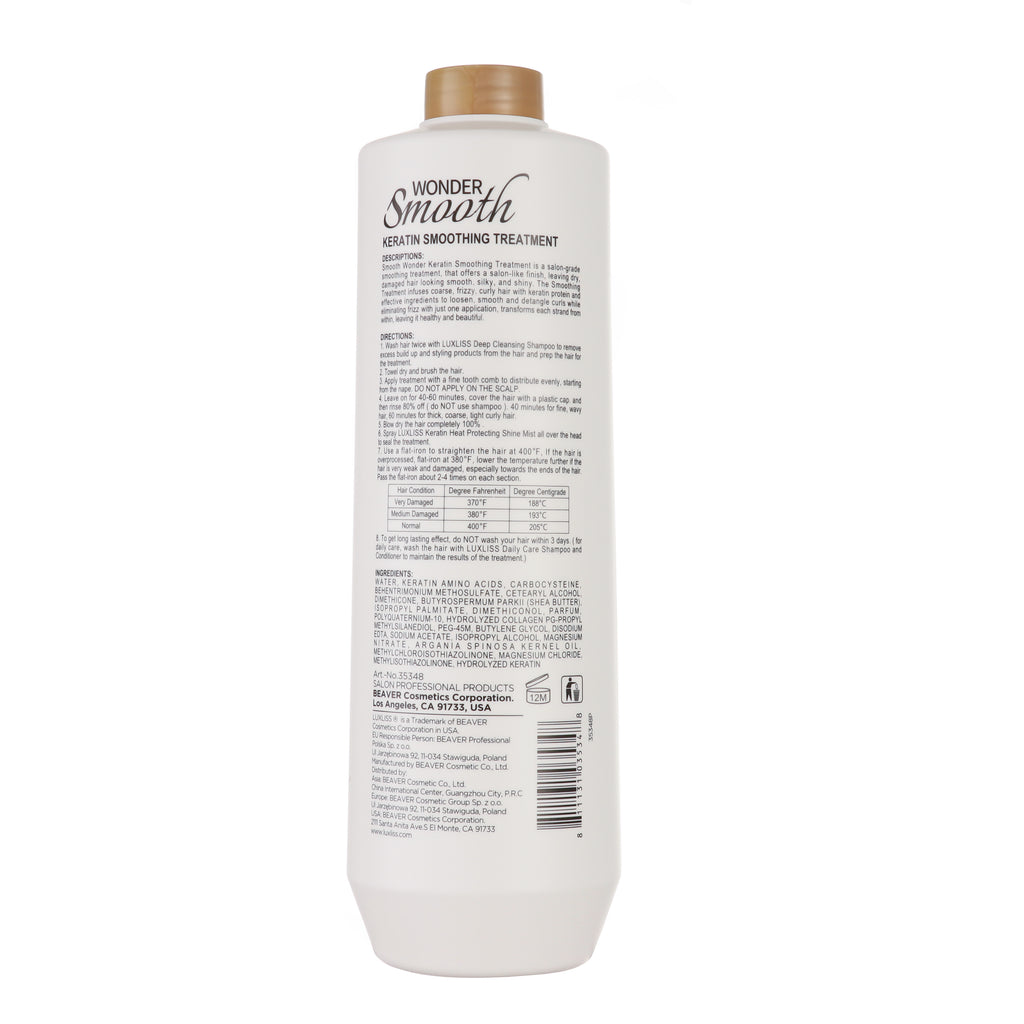 Tratamiento Wonder Smooth Luxliss - 1000 ml