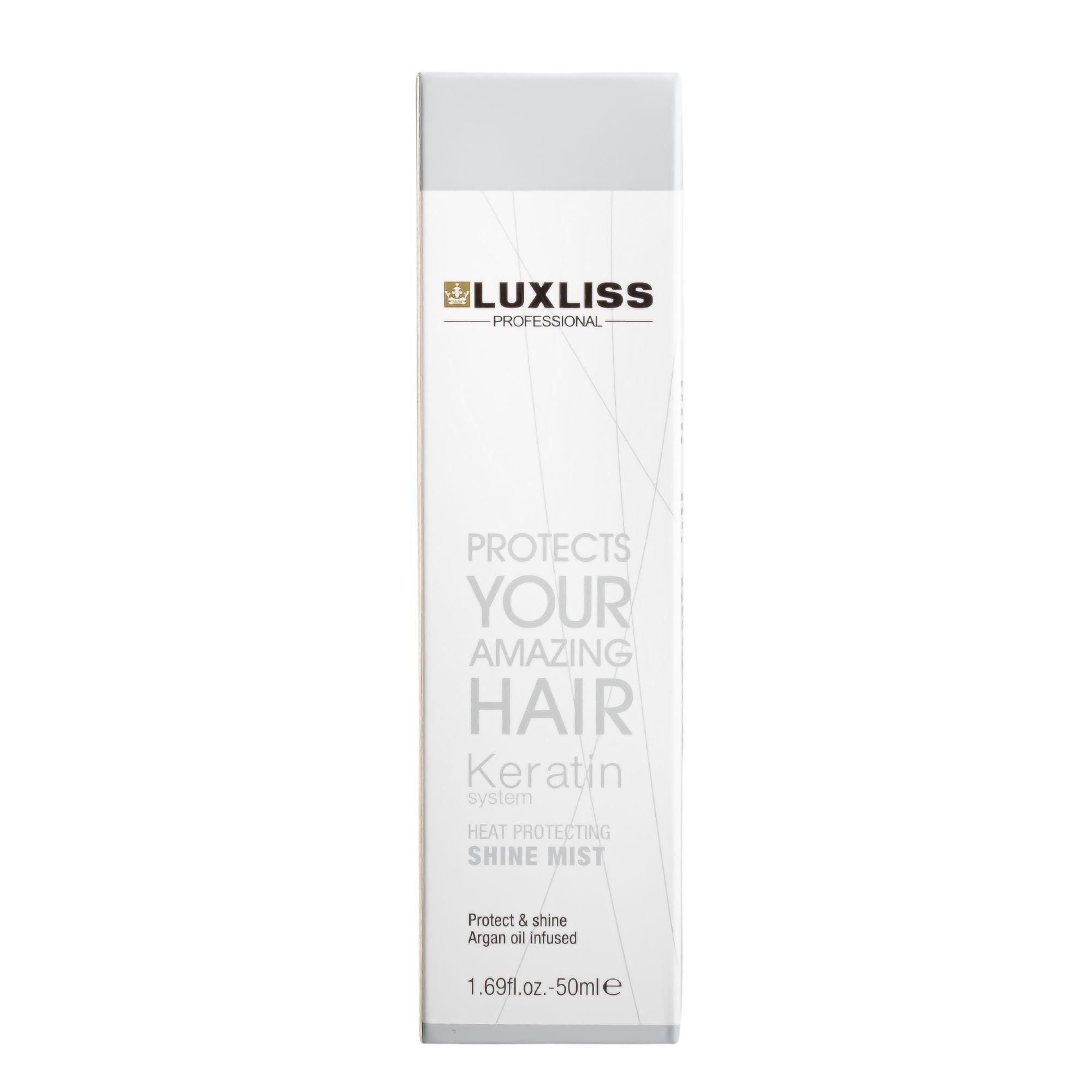 Luxliss Keratin Hair Spray Heat Protecting Shine - 50ML
