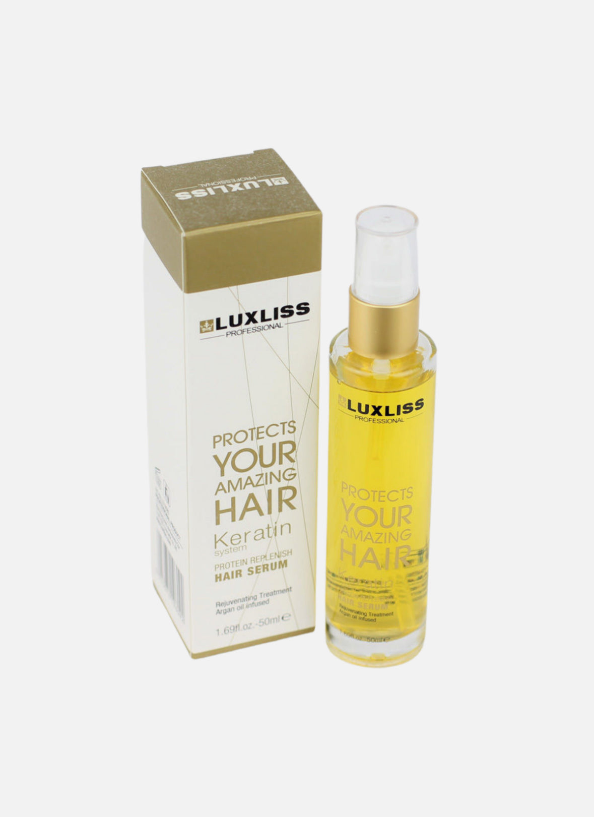 Luxliss Keratin Protein Repairing Hair Serum - 50ML