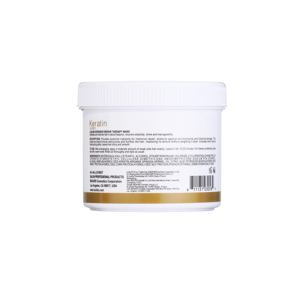 Luxliss Keratin Hair Mask - 400ML